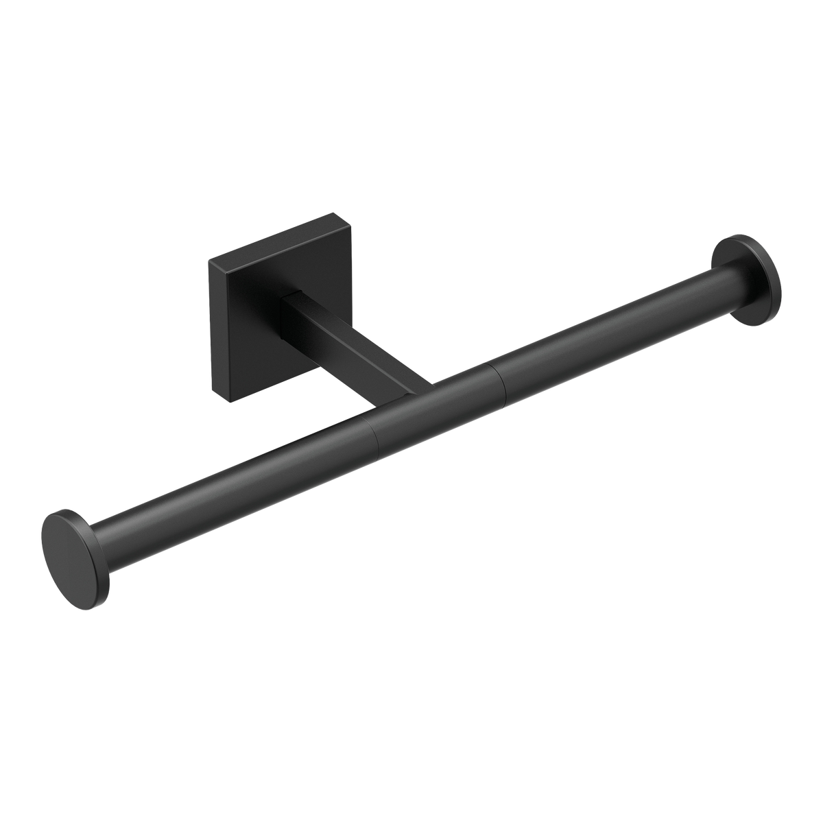 Moen Triva Double Paper Holder BP1888 in Matte Black (BP1888BL)