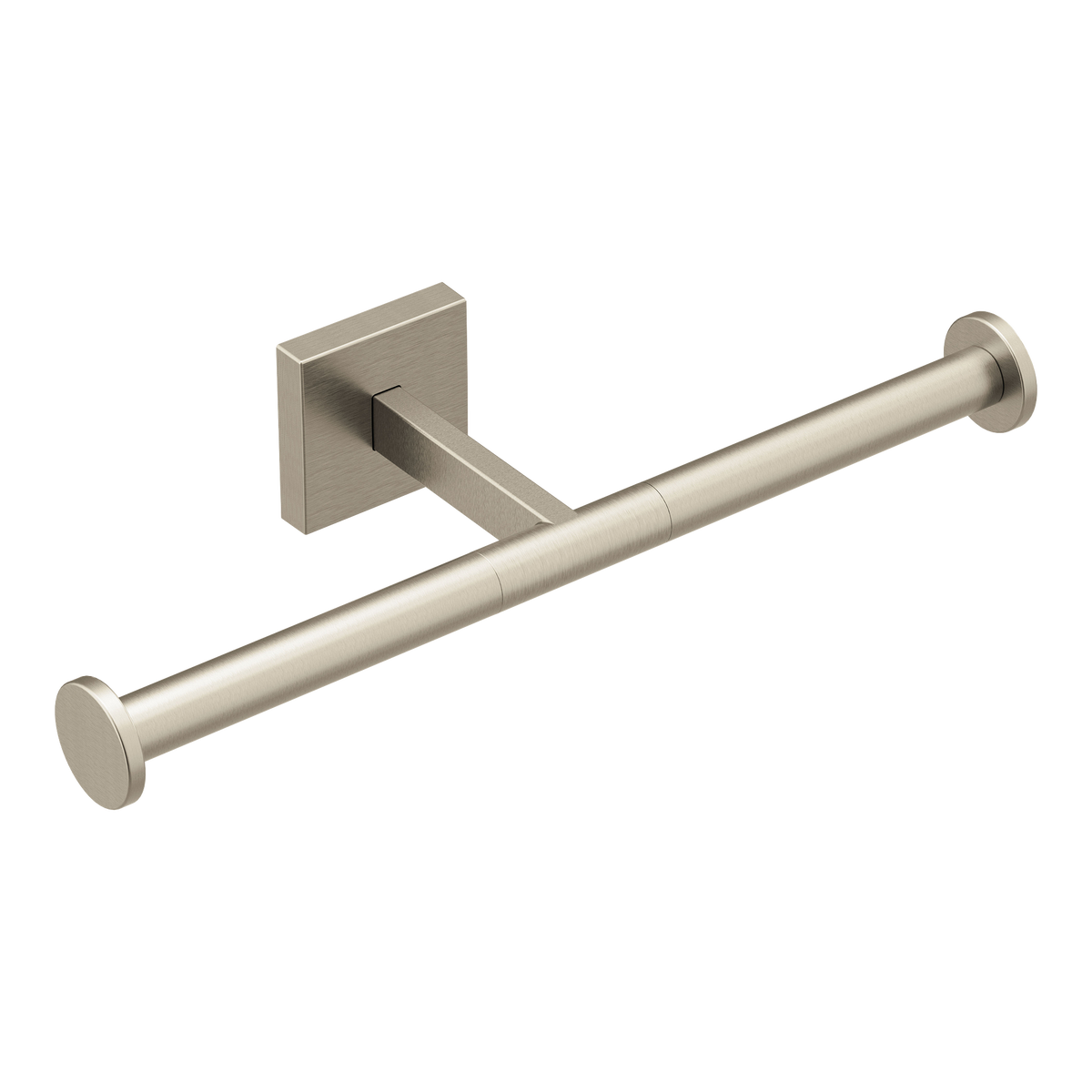 Moen Triva Double Paper Holder BP1888 in Brushed Nickel (BP1888BN)