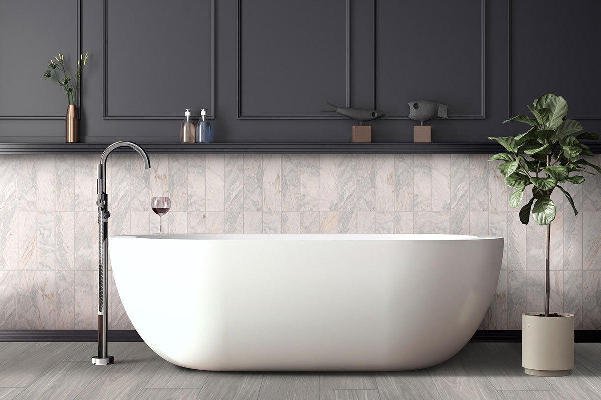 MSI Braxton Grigia 10 x 40 Matte Porcelain tile (NBRAGRI10X40) – MSI room scene