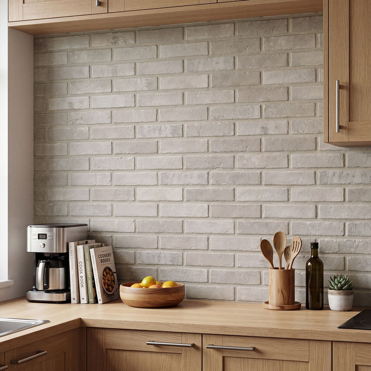 MSI Brickstone Ivory Brick 2 x 10 Matte Porcelain tile (NCAPIVOBRI2X10) – MSI room scene