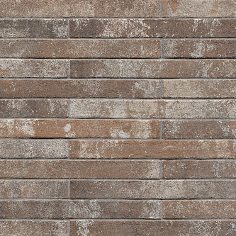 MSI Rustique Red Brick 2 x 18 Matte Porcelain tile (NCAPRUSREDBRI2X18) – MSI product image