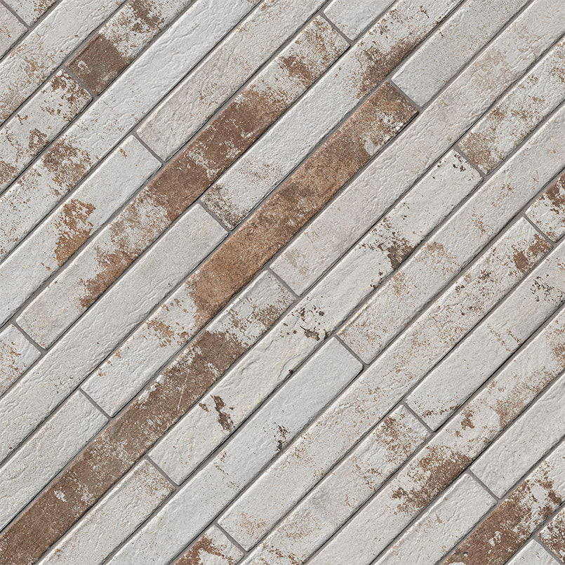 MSI Rustique White Brick 2 x 18 Matte Porcelain tile (NCAPRUSWHIBRI2X18) – MSI product image