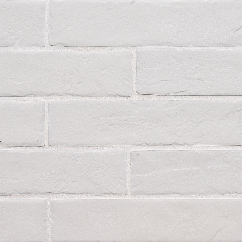 MSI Capella White Brick 2 x 10 Matte Porcelain tile (NCAPWHIBRI2X10) – MSI product image