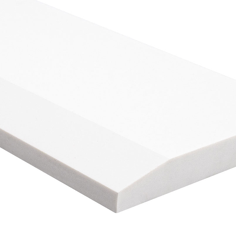 MSI Bright White 5 x 30 x 0.62 Polished Engineered Marble threshold (THD2BRIWHI5X30SHL) – MSI product image