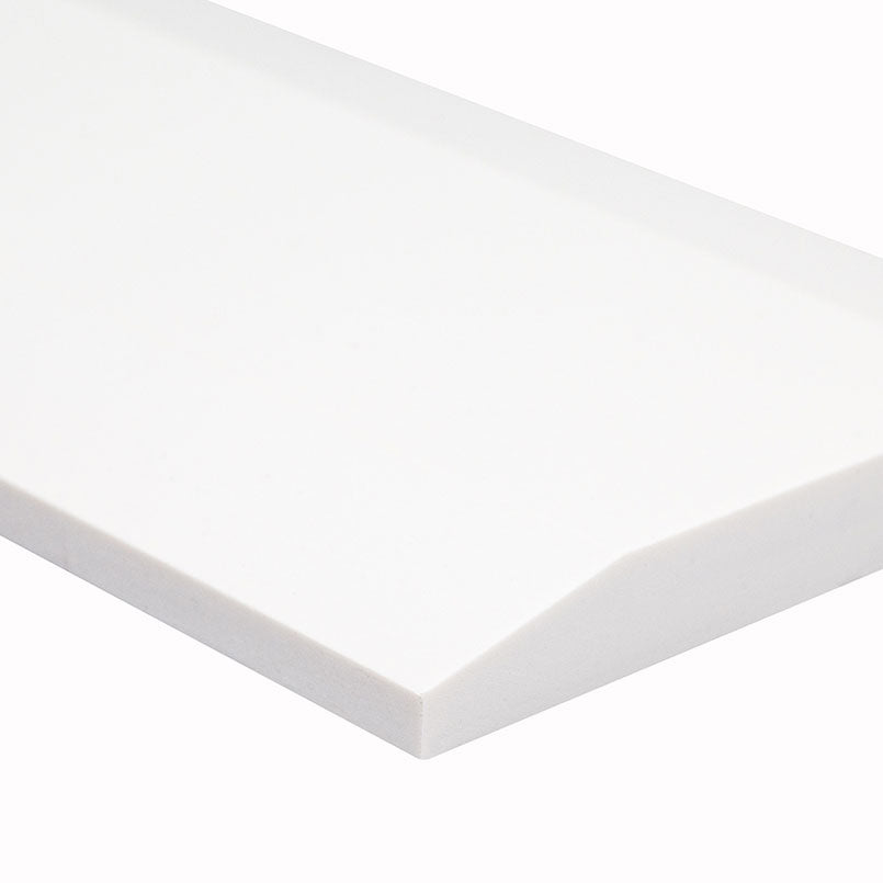 MSI Bright White 5 x 36 x 0.62 Polished Engineered Marble threshold (THD2BRIWHI5X36DHL) – MSI product image
