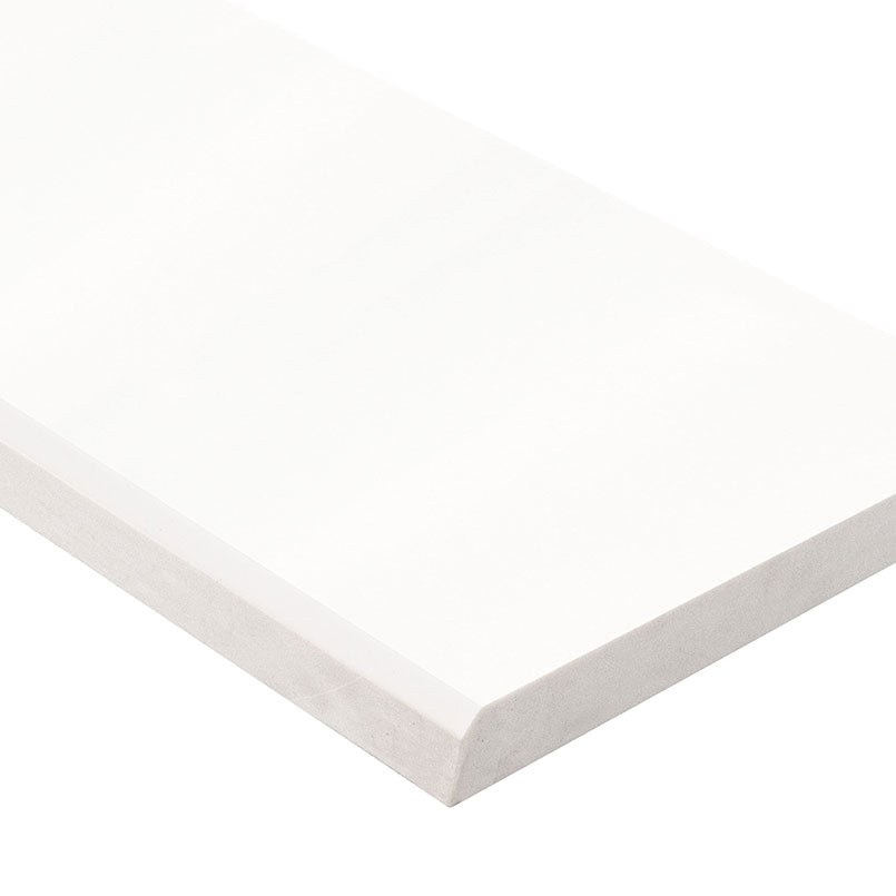 MSI Bright White 6 x 36 x 0.62 Polished Engineered Marble threshold (THD2BRIWHI6X36DB) – MSI product image