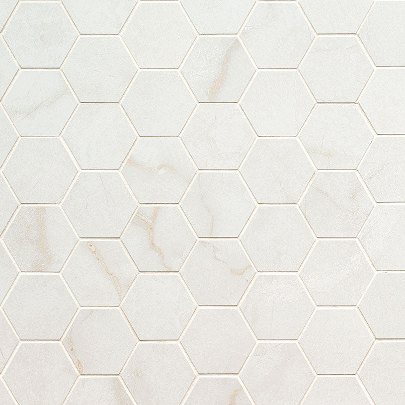 MSI Brighton Gold 2 x 2 Polished Porcelain mosaic (NBRIGOL2X2HEXP) – MSI product image