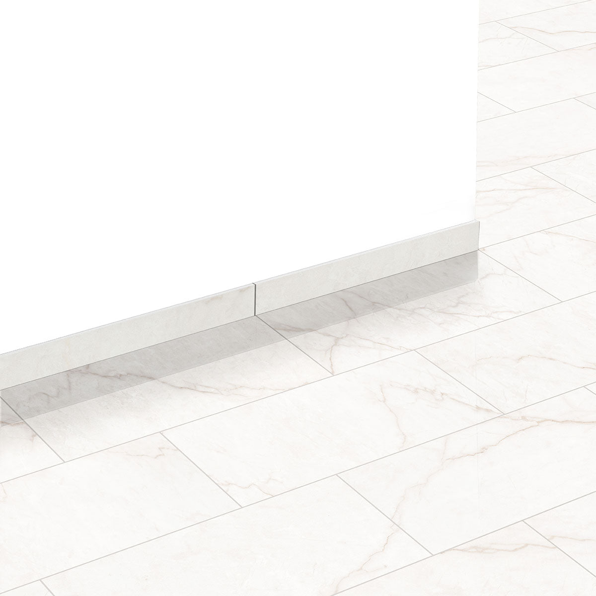 MSI Brighton Gold 3 x 24 Polished Porcelain trim (NBRIGOL3X24BNP) – MSI room scene (living room)