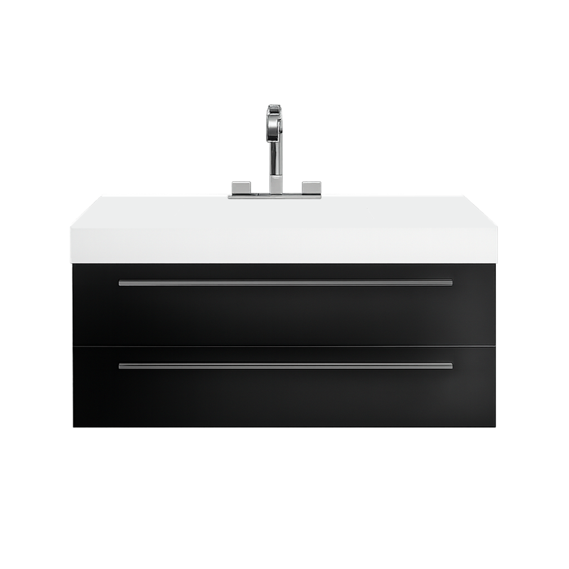 Rubi Arto Basin/Main Cabinet Kit Nero RTO100K