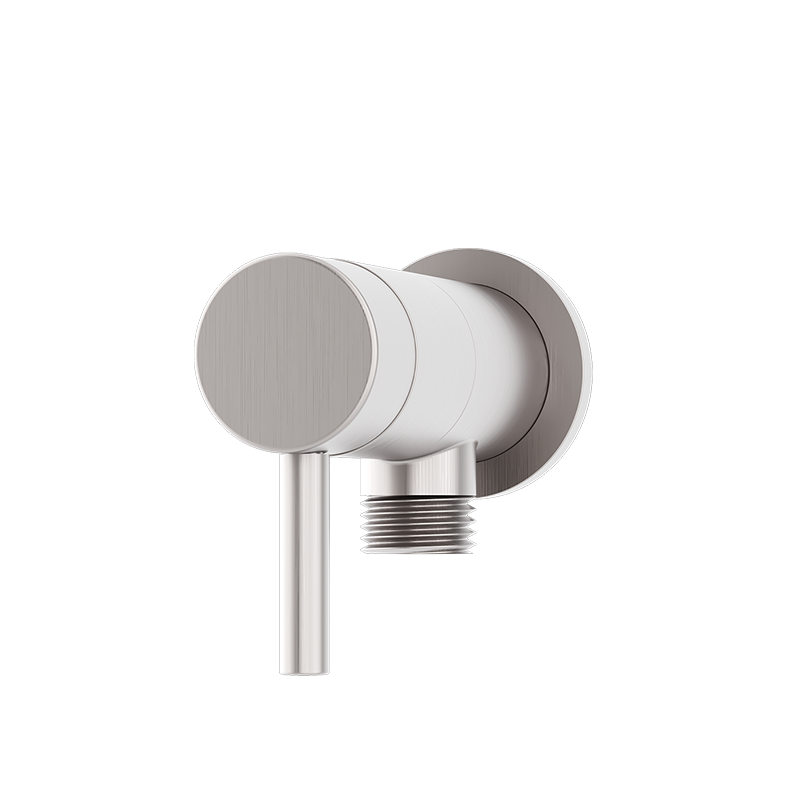 Rubi Vertigo 1/2" Stop Valve with Water Outlet Stainless Steel RTR562VIX