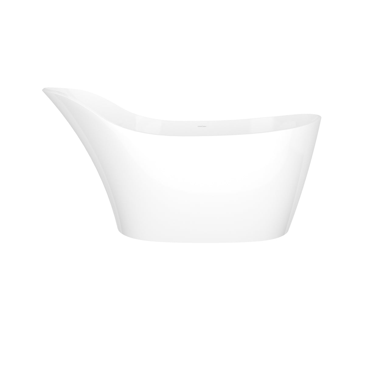 Victoria + Albert Amalfi 64" x 32" Freestanding Soaking Bathtub With Void AML - Standard White / 64 x 32 / With Overflow