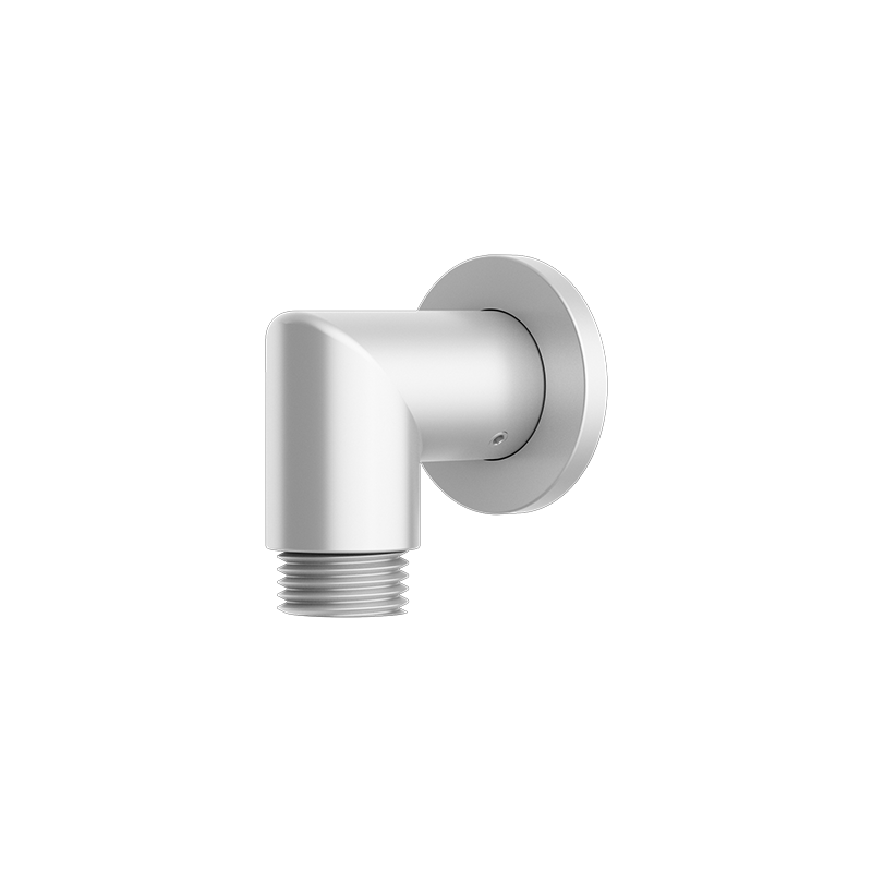 Rubi 90' Round Slip-On Water Outlet for Xon69e Matte White RA500WH