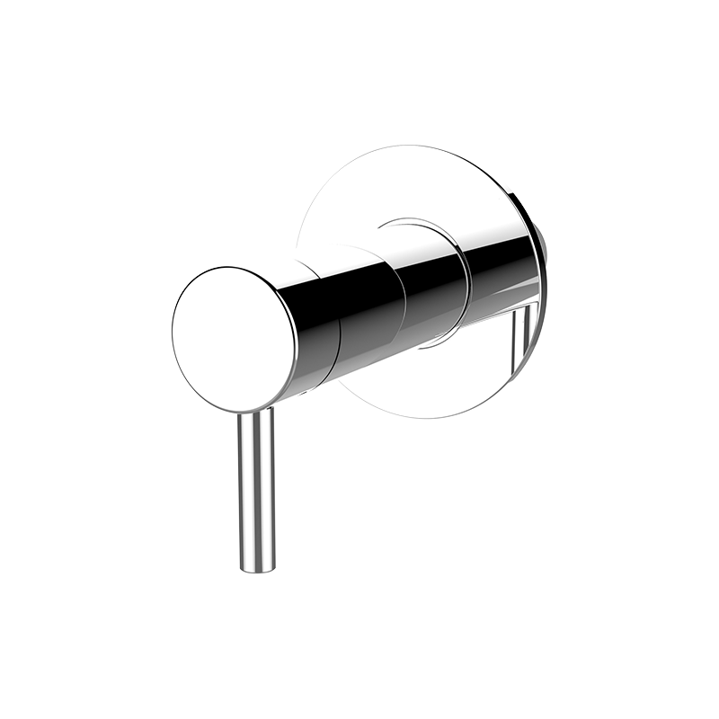 Rubi Round Trim with Vertigo Handle for XR595L Chrome XT595LVTCC