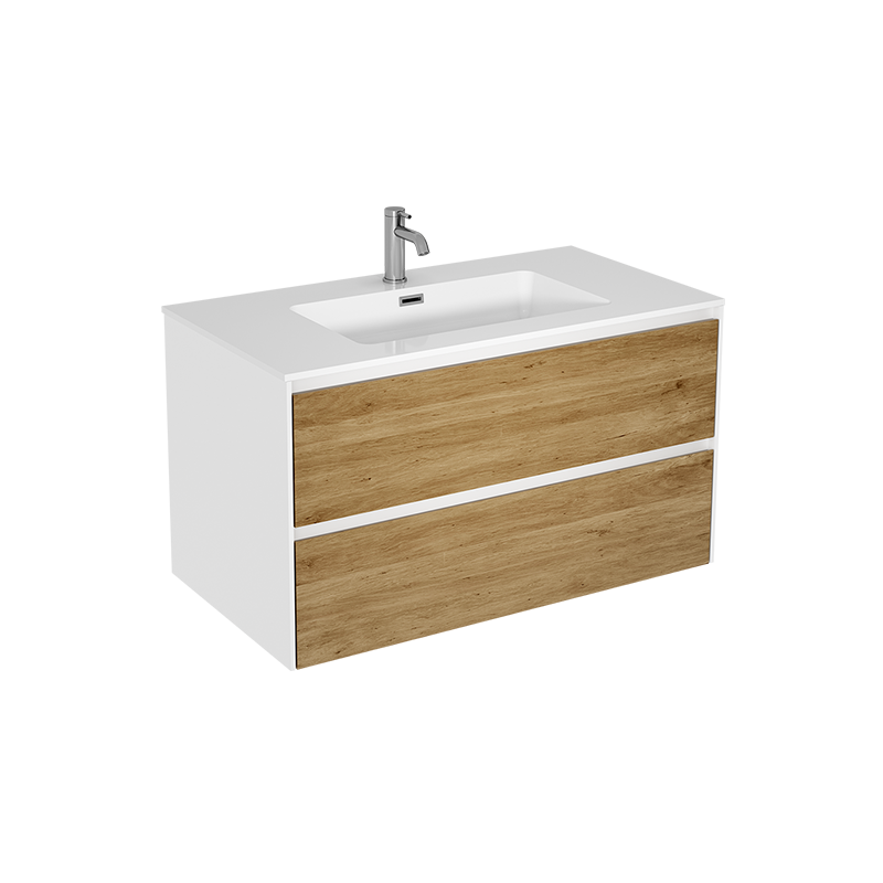 Rubi Aria Basin/Main Cabinet Kit Ash Wood RTO8942K