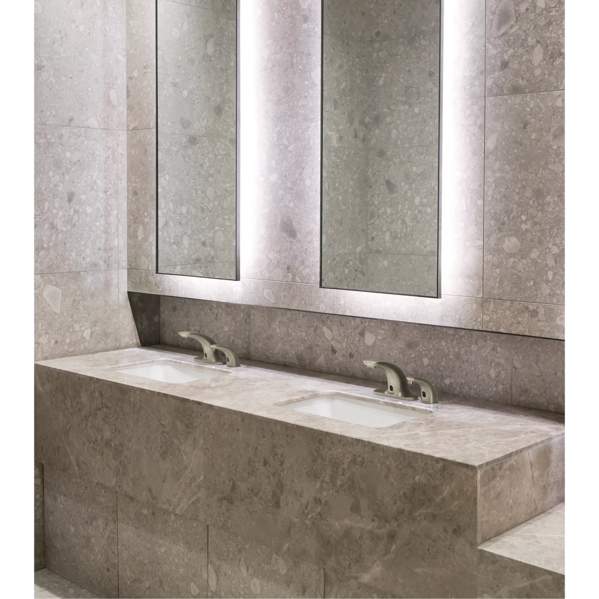 Moen M-Power Foam Soap Dispenser 8558 in Brushed Nickel (8558BN) - view 2