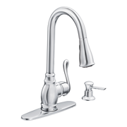 Moen Anabelle Single-Handle High-Arc Pulldown Kitchen Faucet CA87003 in Chrome (CA87003)