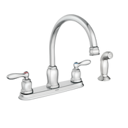 Moen Caldwell Two-Handle High-Arc Kitchen Faucet CA87888 in Chrome (CA87888)
