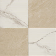 MSI Calacatta Crema Checkered 24 x 24 Matte Porcelain tile (NCALCRECHE2424) – MSI product image
