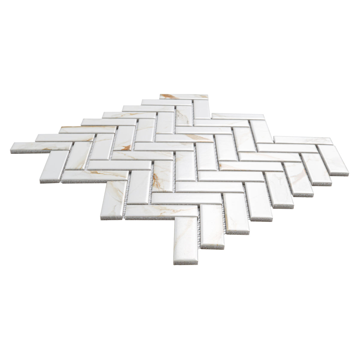 MSI Calacatta Gold 1 x 3 Matte Porcelain mosaic (SMOT-PT-CALGLD-1X3HBM) – MSI product image