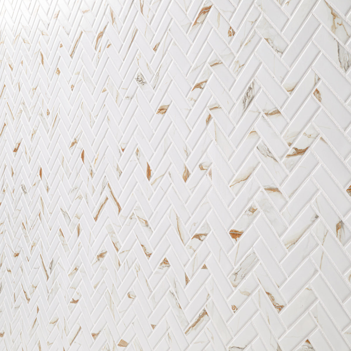 MSI Calacatta Gold 1 x 3 Matte Porcelain mosaic (SMOT-PT-CALGLD-1X3HBM) – MSI product image