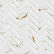 MSI Calacatta Gold 1 x 3 Matte Porcelain mosaic (SMOT-PT-CALGLD-1X3HBM) – MSI product image