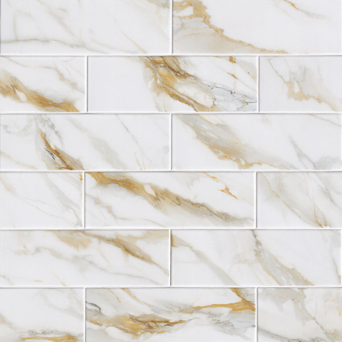 MSI Calacatta Gold 4 x 12 Matte Porcelain tile (SMOT-PT-CALGLD-4X12M) – MSI product image