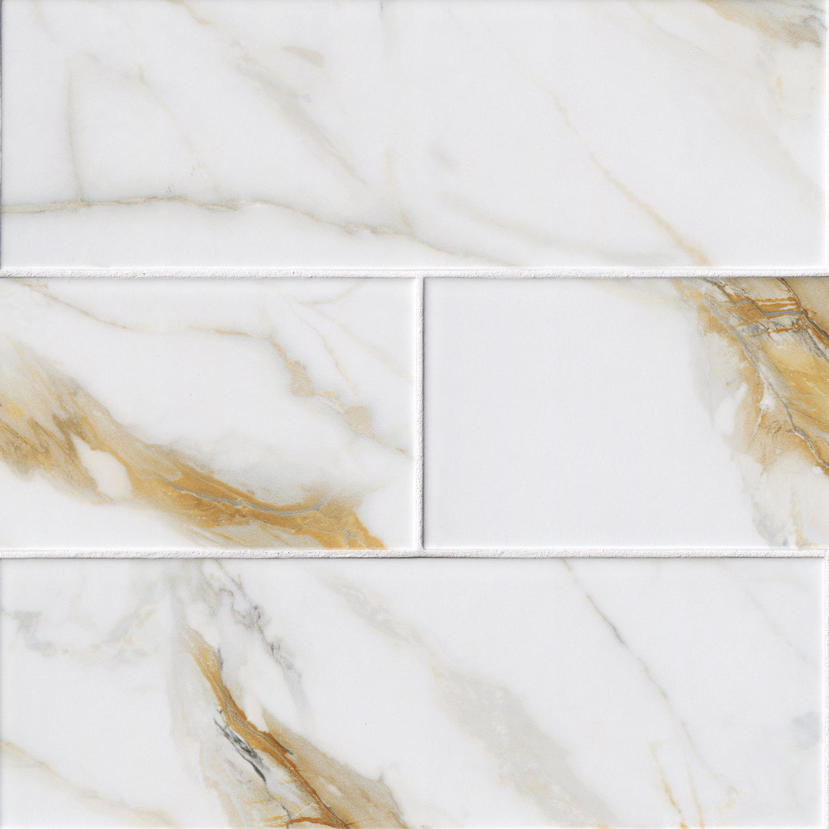 MSI Calacatta Gold 4 x 12 Matte Porcelain tile (SMOT-PT-CALGLD-4X12M) – MSI product image