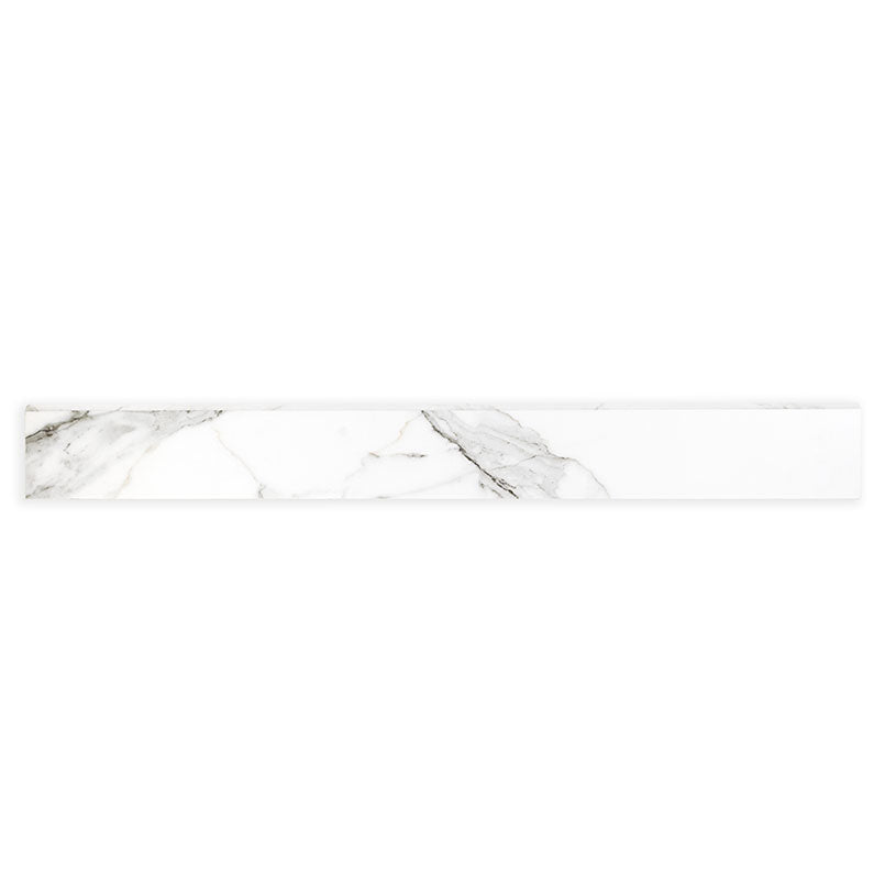 MSI Regallo Calacatta Isla 3 x 24 Polished Porcelain trim (NREGCALISL3X24BNP) – MSI product image
