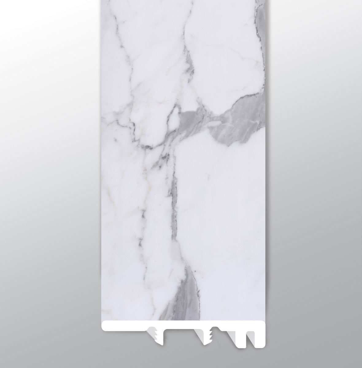 MSI Calacatta Legend luxury vinyl end cap (VTTCALLEG-EC)