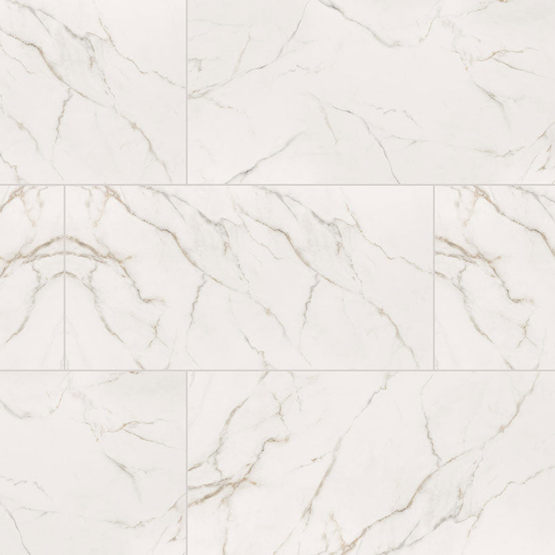 MSI Kaya Calacatta Lucca 24 x 48 Polished Porcelain tile (NKAYCALLUC2448P) – MSI product image