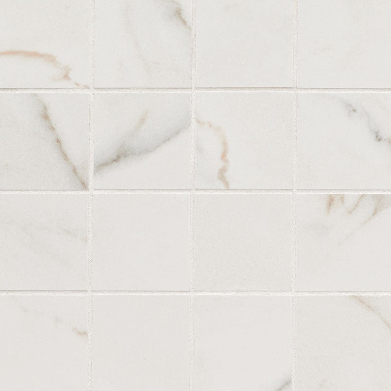 MSI Kaya Calacatta Lucca 3 x 3 Matte Porcelain mosaic (NKAYCALLUC3X3) – MSI product image