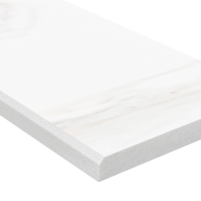 MSI Calacatta Nowy 6 x 36 x 0.62 Polished Engineered Marble threshold (THD2CALNOW6X36DB) – MSI product image