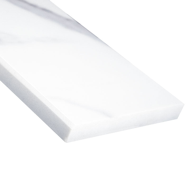 MSI Calacatta Nowy 6 x 73 x 0.75 Polished Engineered Marble threshold (THD2CALNOW6X73SB) – MSI product image