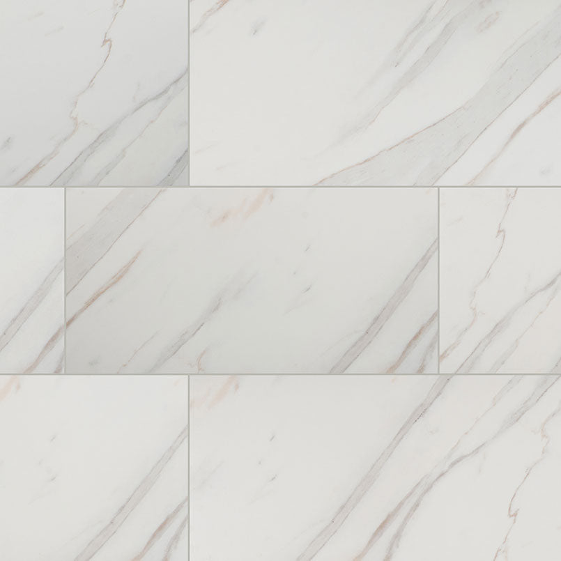 MSI Pietra Calacatta 12 x 24 Matte Porcelain tile (NCAL1224-N) – MSI product image