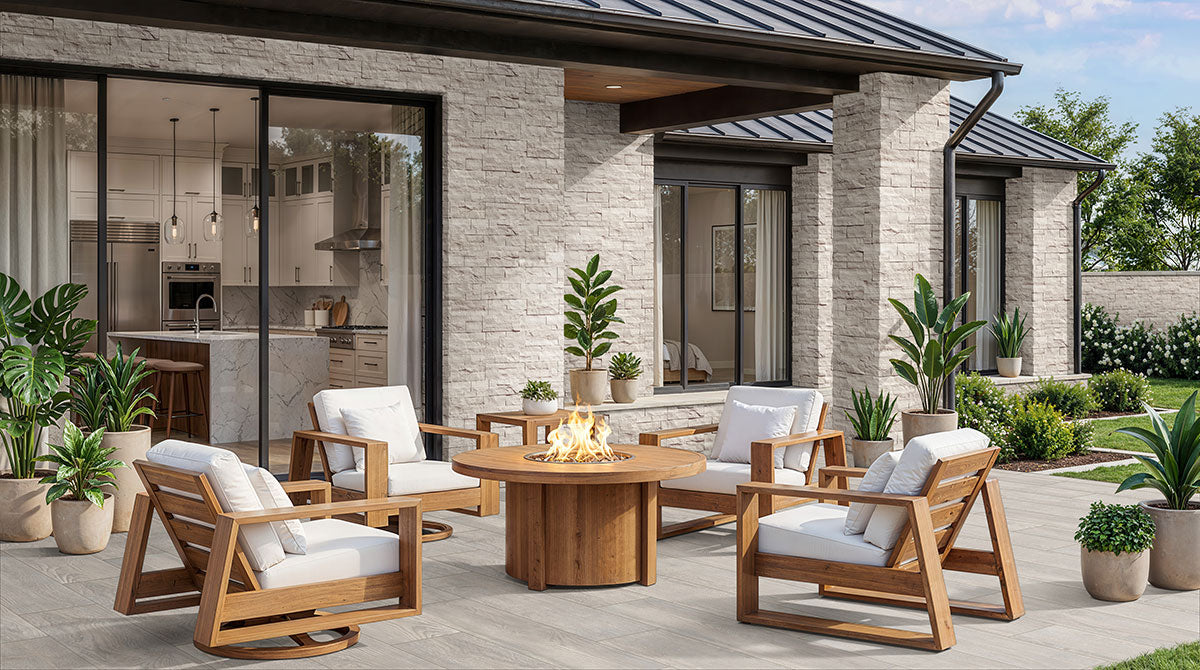 MSI Caldera Grigia 8 x 47 Matte Porcelain tile (NCALGRI8X47) – MSI room scene