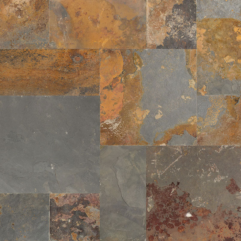 MSI California Gold Gauged Slate tile (SCALGLD-ASH-3-G) – MSI product image