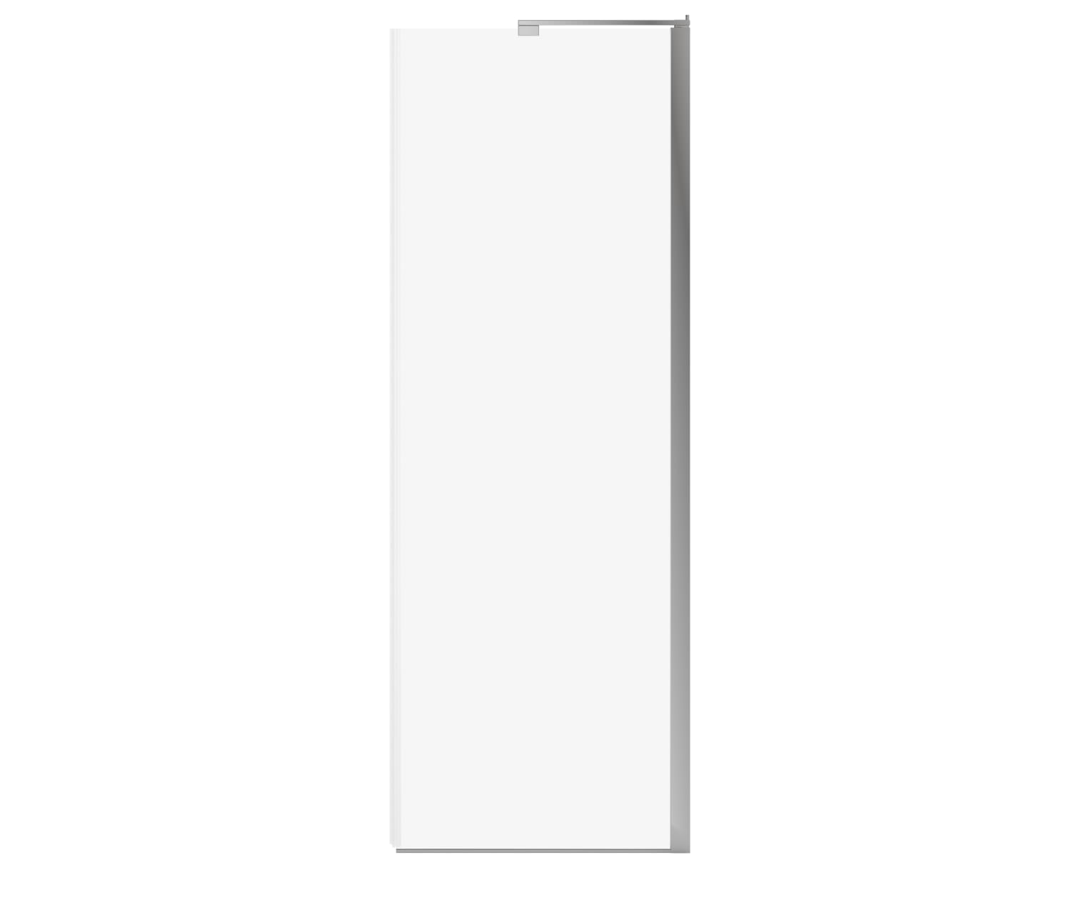 Capella 78 Return Panel for 32 in. Base with GlassShield® glass in Chrome - Plumbing Market