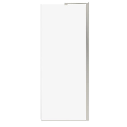 Capella 78 Screen and Return Panel for 36 in. Base with GlassShield® glass in Brushed Nickel - Plumbing Market