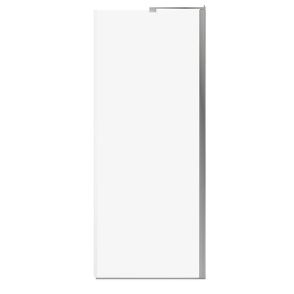 Capella 78 Screen and Return Panel for 36 in. Base with GlassShield® glass in Chrome - Plumbing Market