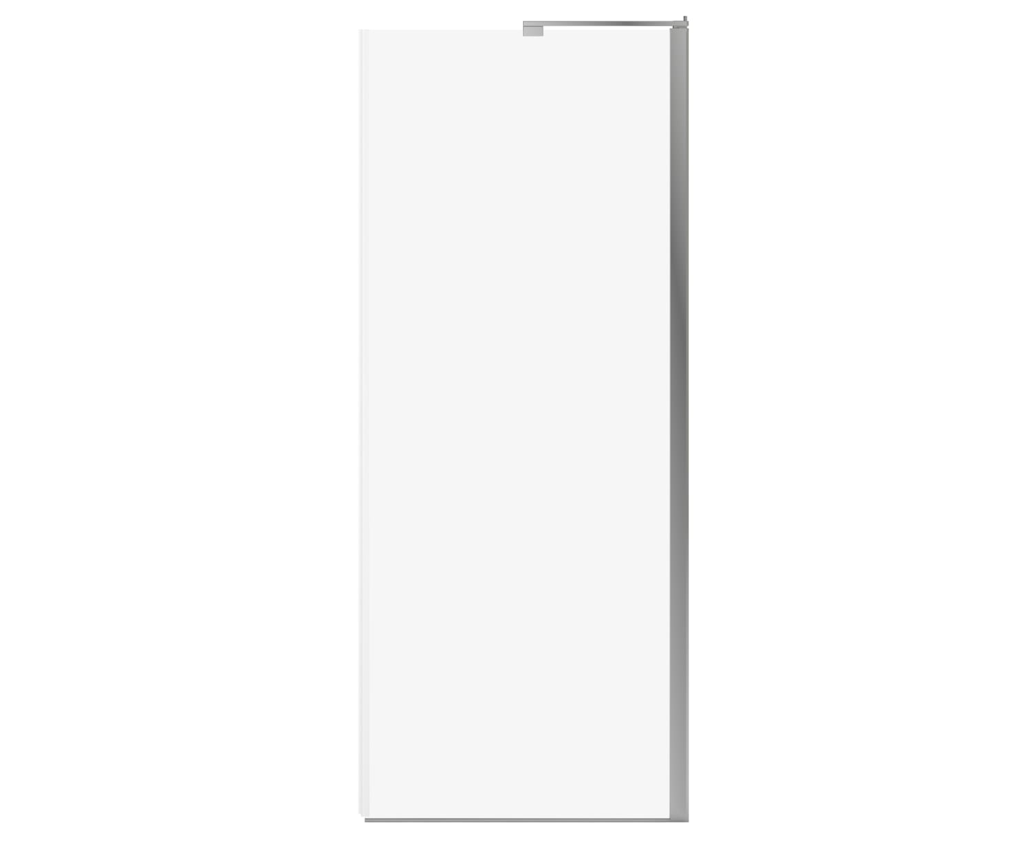 Capella 78 Screen and Return Panel for 36 in. Base with GlassShield® glass in Chrome - Plumbing Market