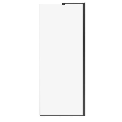 Capella 78 Screen and Return Panel for 36 in. Base with GlassShield® glass in Matte Black - Plumbing Market