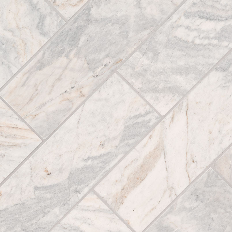 MSI Capri Blue 4 x 12 Honed Marble tile (TCAPBLU412H) – MSI product image