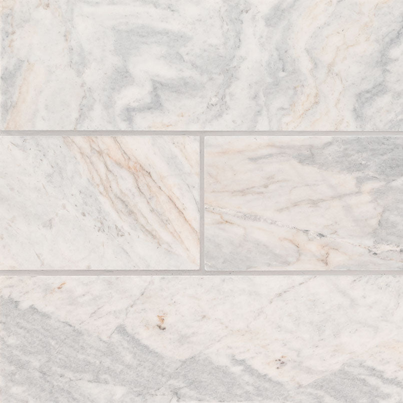 MSI Capri Blue 4 x 12 Honed Marble tile (TCAPBLU412H) – MSI product image