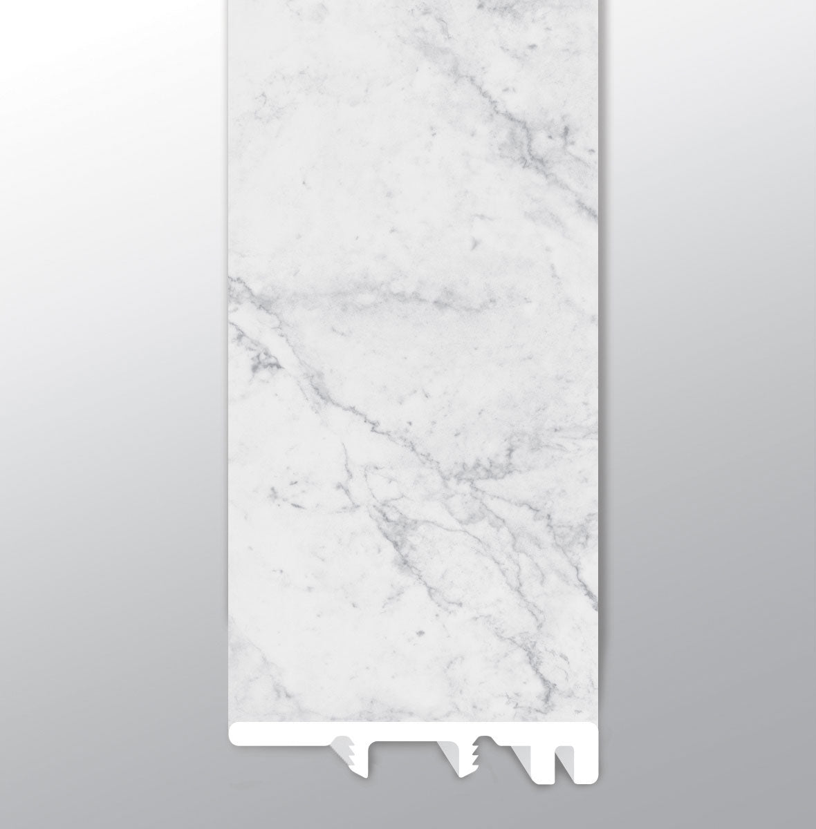 MSI Carrara Avell luxury vinyl end cap (VTTCARAVE-EC)