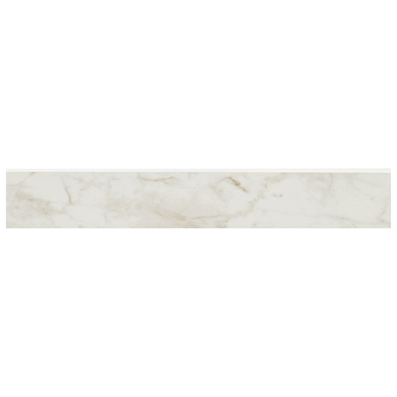MSI Kaya Carrara Bianco 3 x 24 Polished Porcelain trim (NKAYCARBIA3X24BNP) – MSI product image