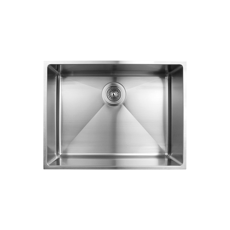 Rubi Merlot 22 Inch Single Bowl Undermount Kitchen Sink Rounded Corners RME570S