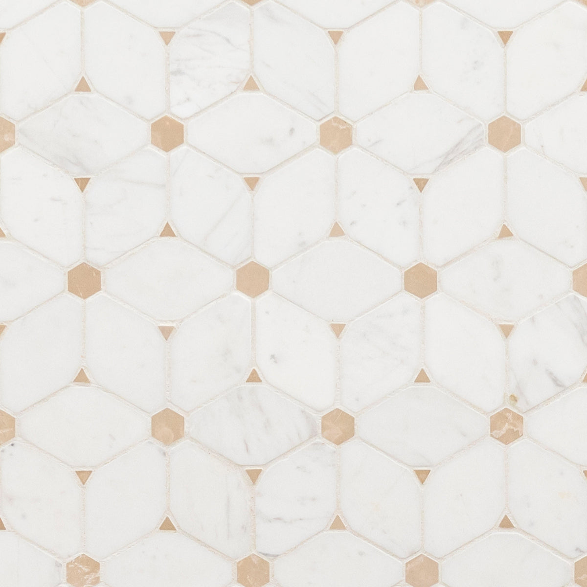MSI Cecily Pattern Polished Marble mosaic (SMOT-CECILY-POL10MM) – MSI product image