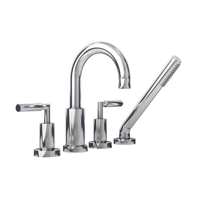 Rubi Dana 4-Piece Bathtub Faucet Chrome RCA24DCC