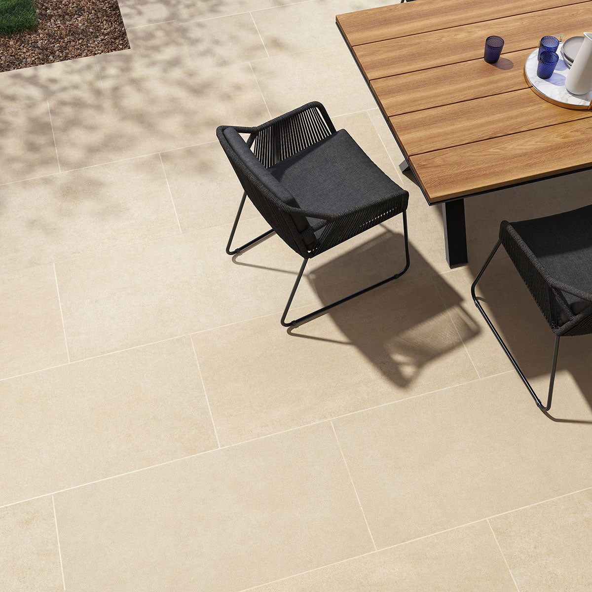MSI Cementique Talc 40 x 40 Matte Porcelain tile (NCEMTAL4040-3D) – MSI room scene