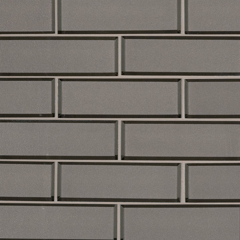 MSI Champagne Bevel 2 x 6 Glossy Glass mosaic (SMOT-GLSST-CHBE8MM) – MSI product image